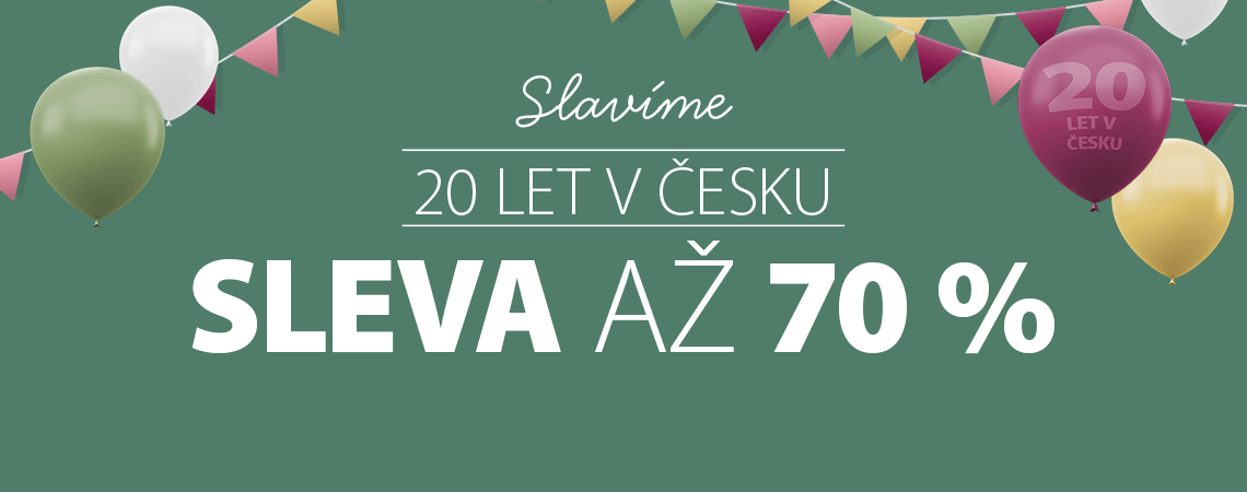 Slavíme 20 let v Česku