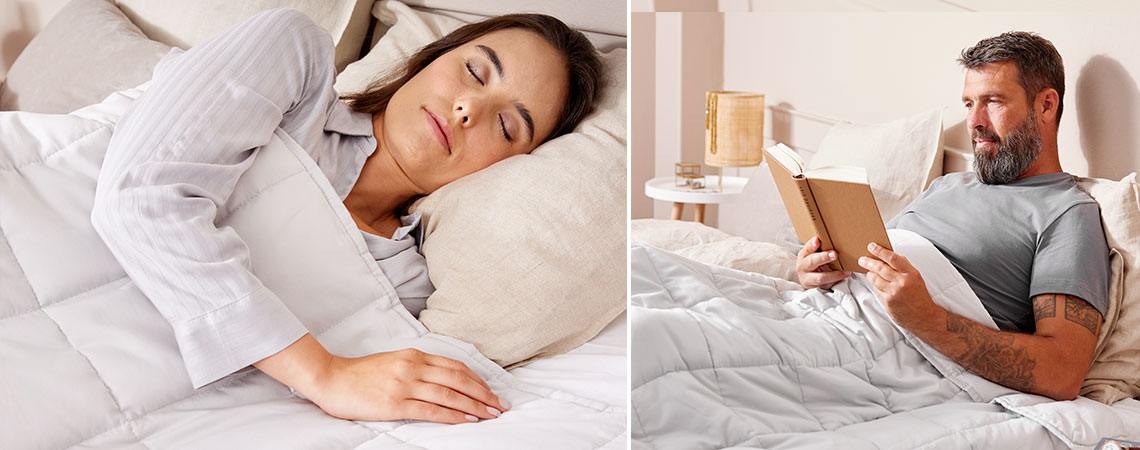 Zátěžová přikrývka vám pomůže zlepšit spánek