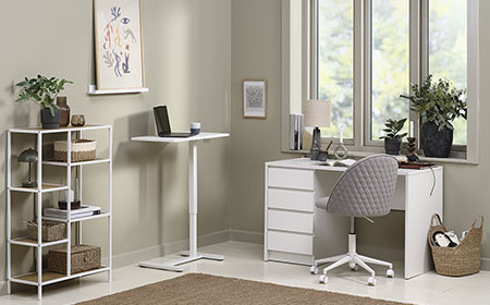 Inspirace na nábytek do pracovny a doplňky ideální pro home office