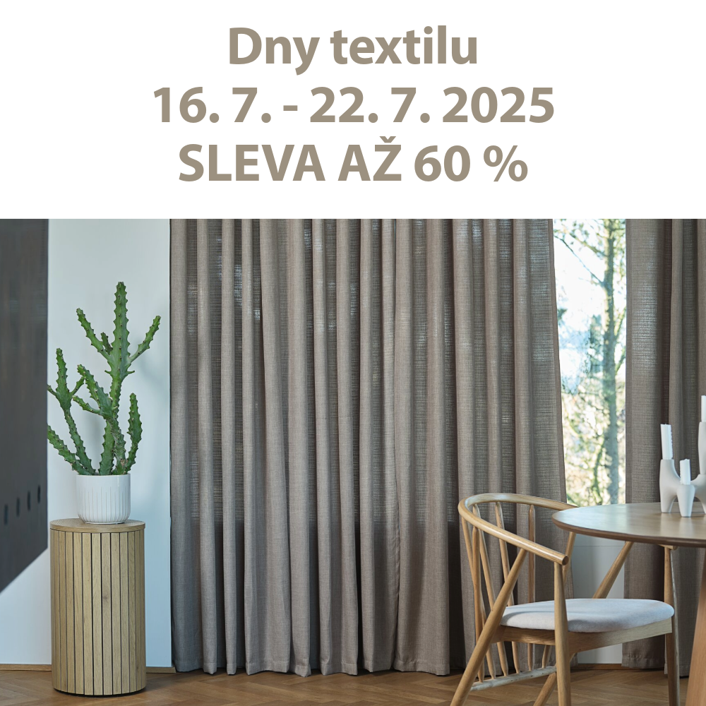 Dny textilu - sleva až 60 %