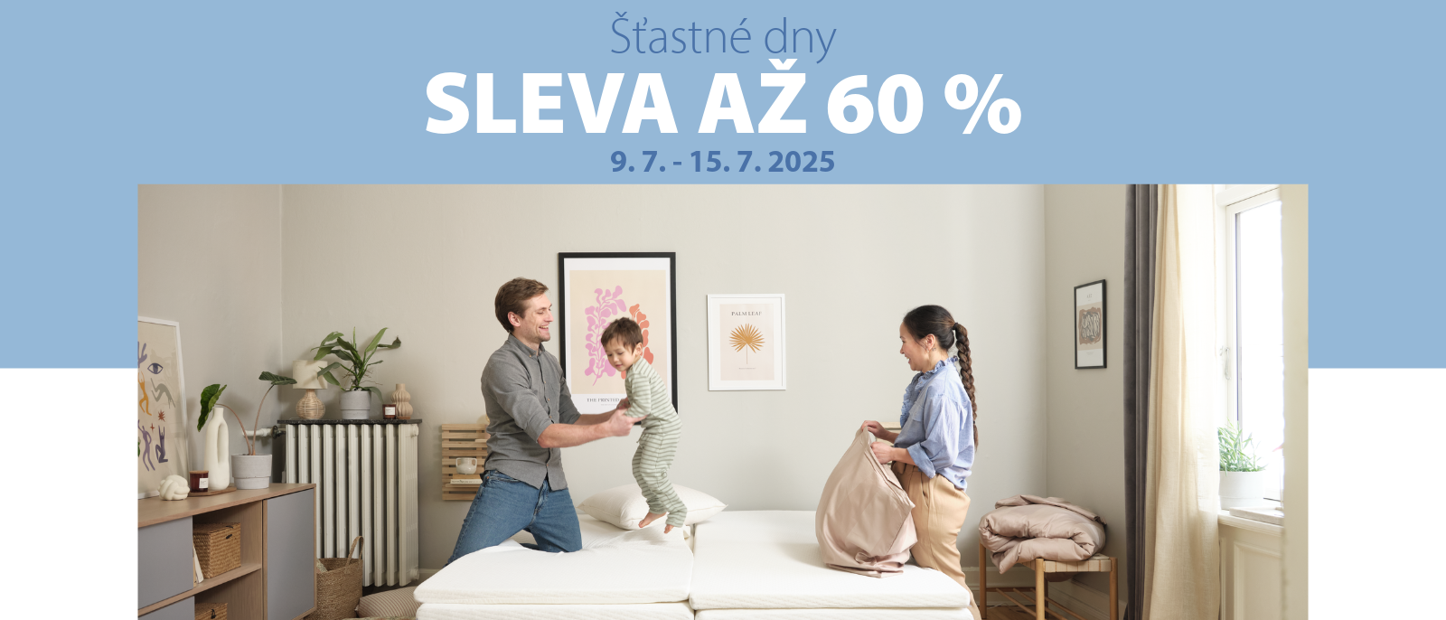Šťastné dny se slevami až 60 %