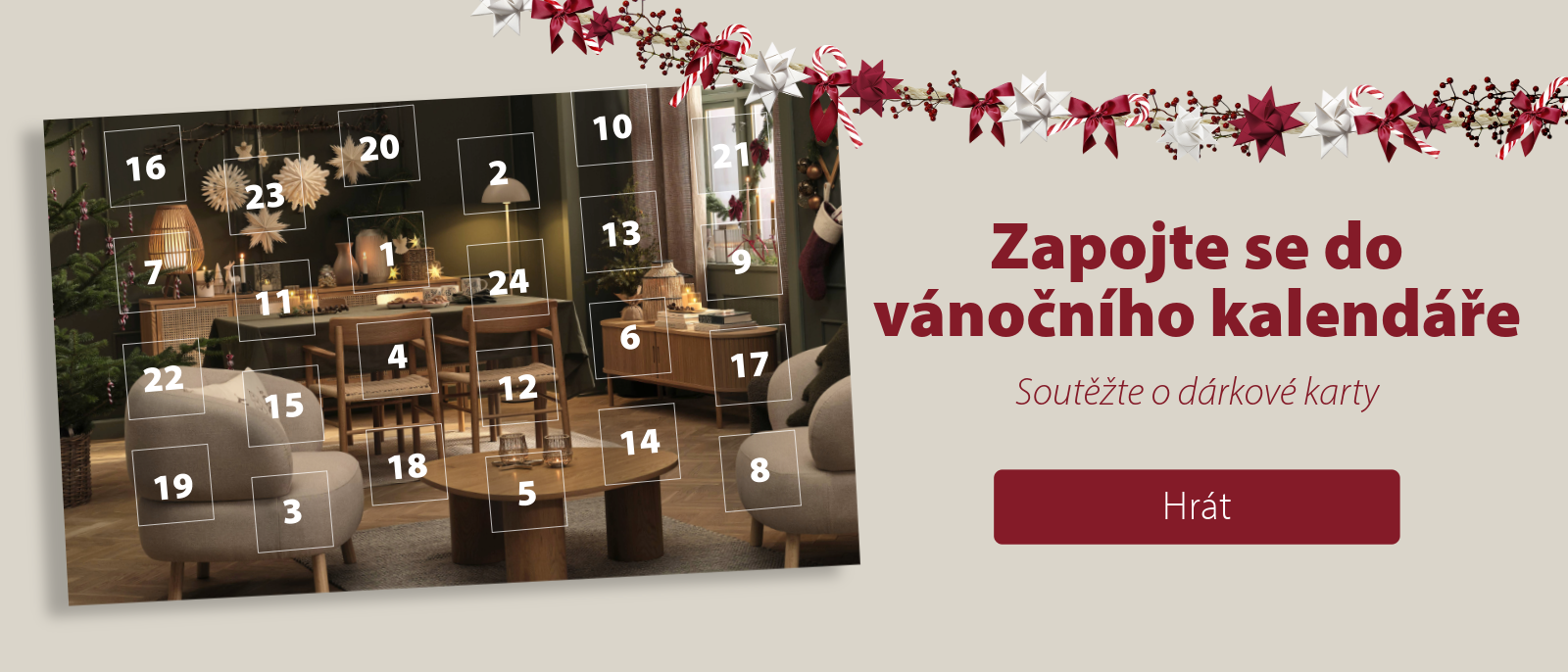 Zapojte se do vánočního kalendáře