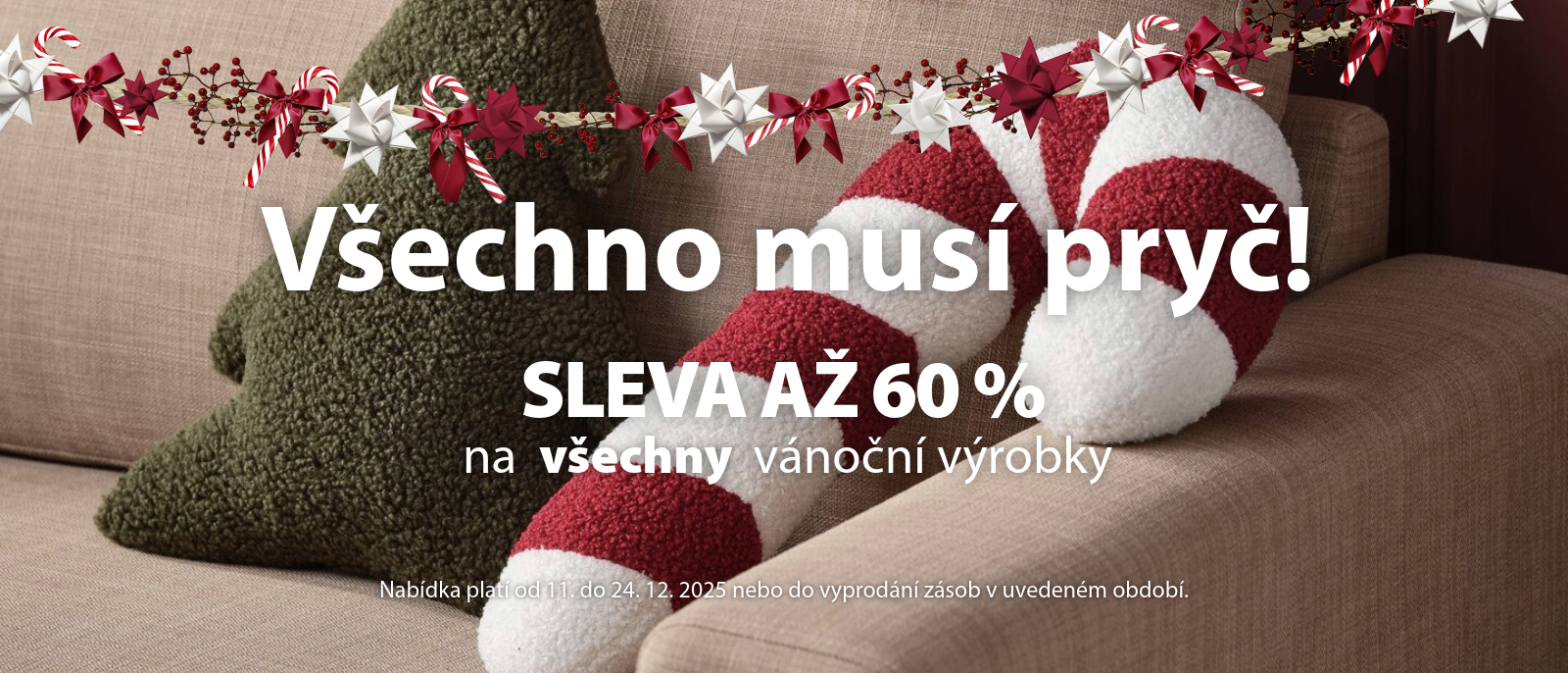 Výprodej  vánočních výrobků