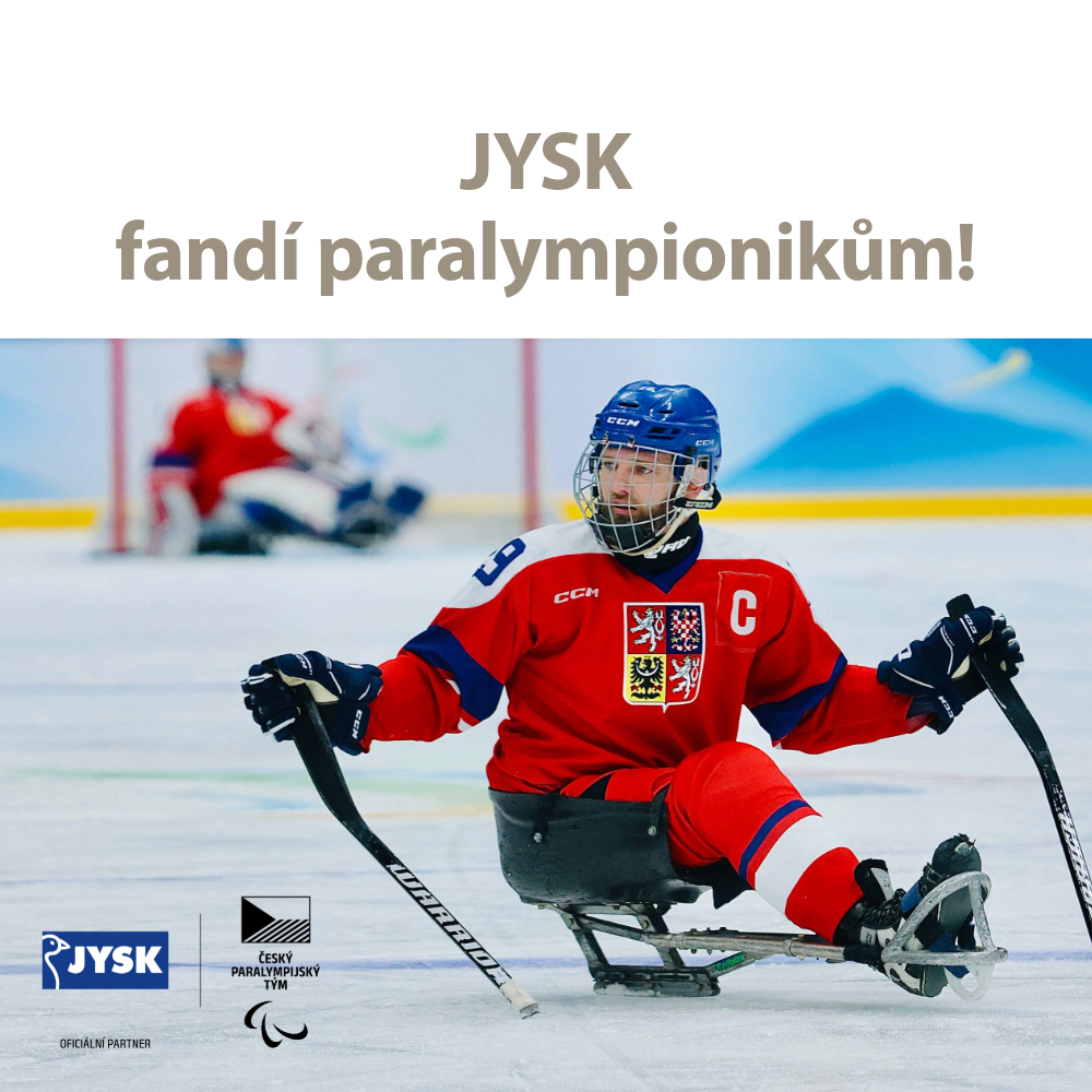 JYSK  fandí paralympionikům!