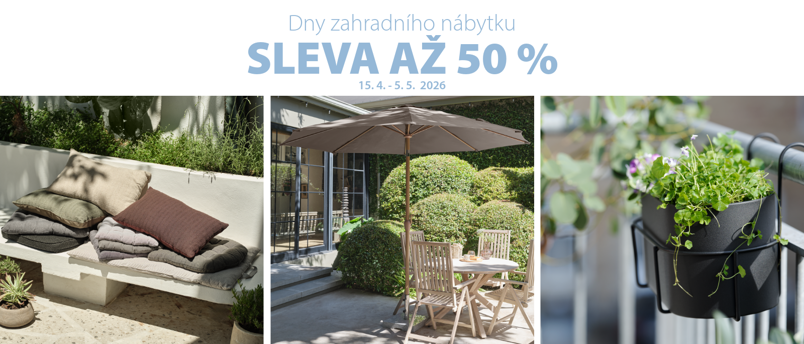 Dny zahradního nábytku