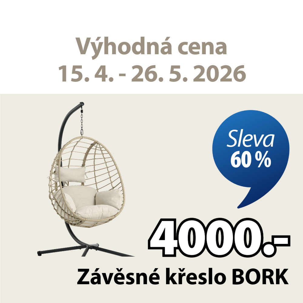 Závěsné křeslo BORK
