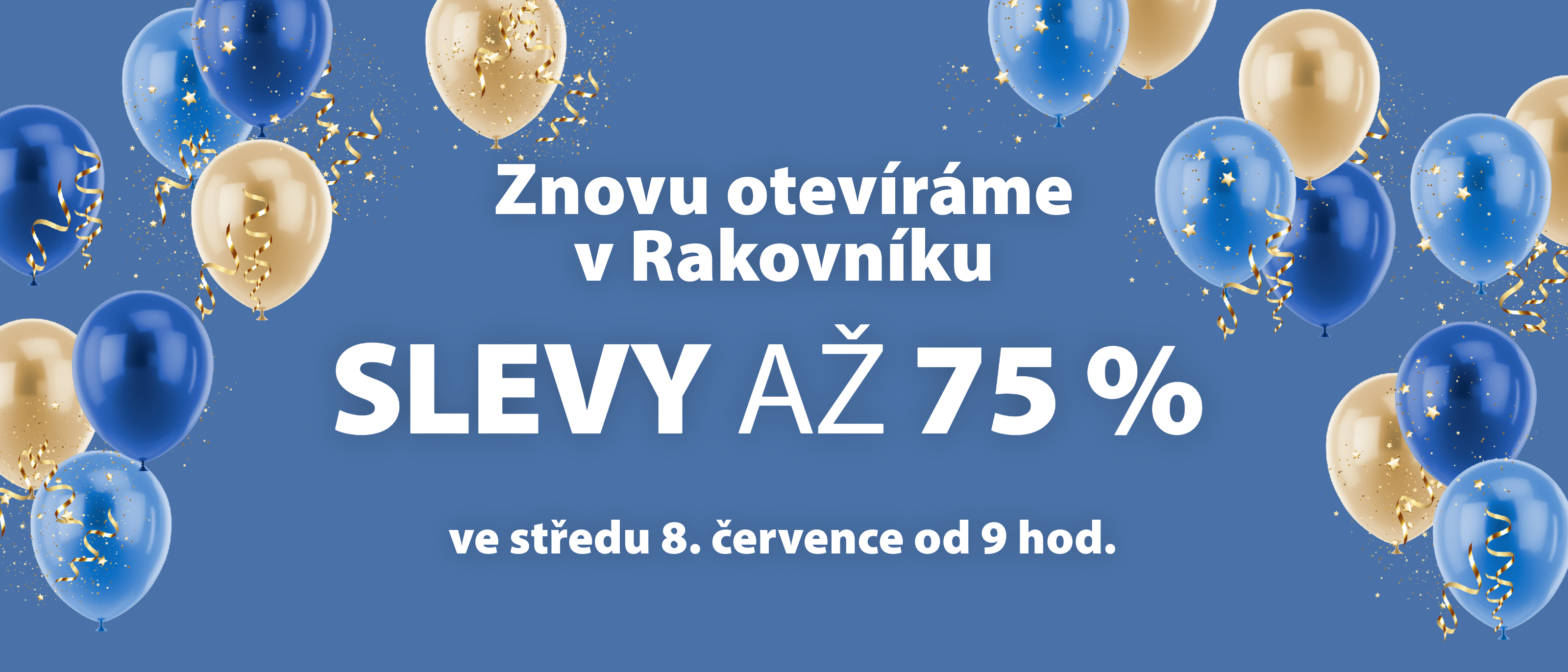 Znovu otevíráme v Rakovníku Znovu otevíráme v Rakovníku