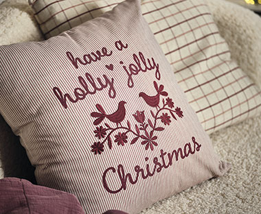 Vánoční dekorační polštář